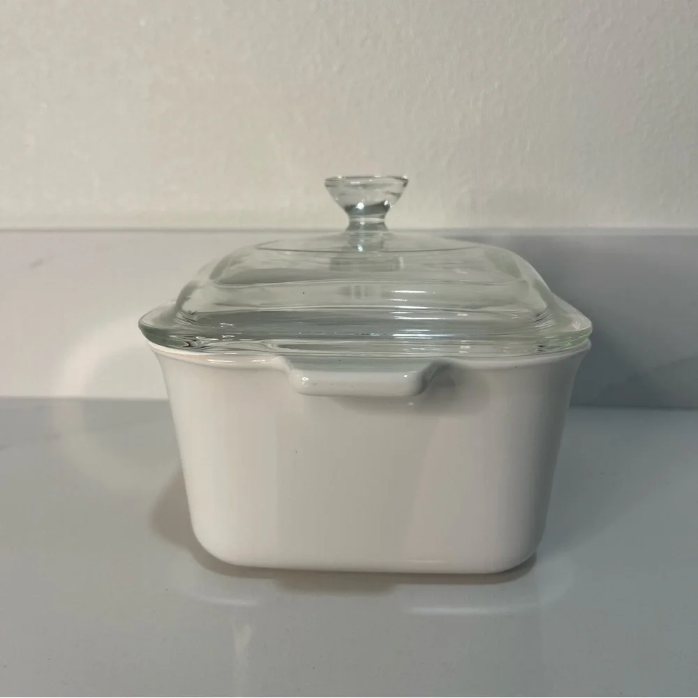 Vintage Corningware Spice of Life Casserole Dish with Glass Lid 7